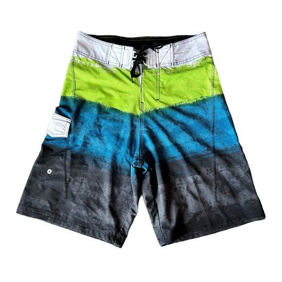 Burnside Swim Trunks With Pocket Mens Size 28 - Picture 1 of 7
